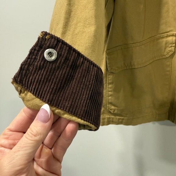 GAP Factory Women’s relaxed Barn Jacket in new Riverbed Brown - Picture 3 of 9